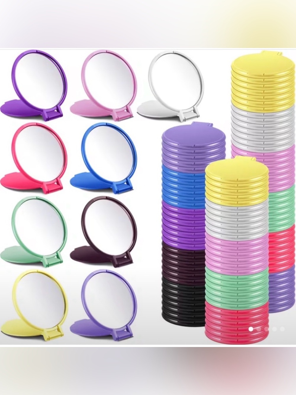 Buyer Thank You Gifts - 10 Portable Folding Compact Mirror